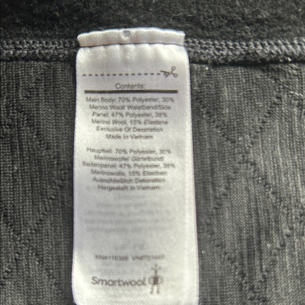 Smartwool Quilted Gray & Black Women’s Skirt - Picture 6 of 6